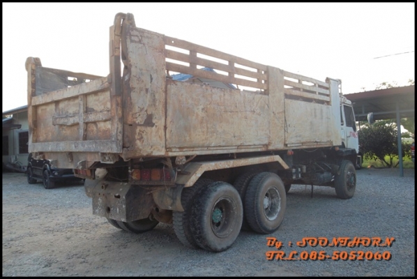 ขายด่วน 10 ล้อ ดั้ม MITSUBISHI FUSO 527M-TF  260 แรง เทอร์โบ สภาพเดิมๆ พร้อมใช้งาน ราคาสุดคุ้ม