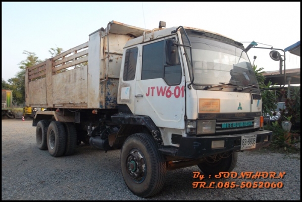 ขายด่วน 10 ล้อ ดั้ม MITSUBISHI FUSO 527M-TF  260 แรง เทอร์โบ สภาพเดิมๆ พร้อมใช้งาน ราคาสุดคุ้ม
