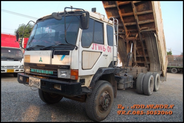 ขายด่วน 10 ล้อ ดั้ม MITSUBISHI FUSO 527M-TF  260 แรง เทอร์โบ สภาพเดิมๆ พร้อมใช้งาน ราคาสุดคุ้ม