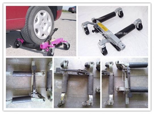 ขาย go jack สำหรับเคลื่อนย้ายรถพื้นที่แคบๆ หรือล้อมีปัญหา