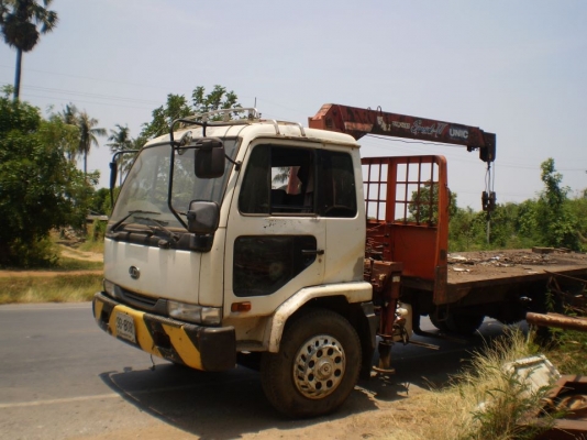 NISSAN CONDOR เครนUNIC VTURBO 3 ตัน กะบะยาว 6.20 เมตร NISSAN CONDOR เครนUNIC VTURBO 3 ตัน กะบะยาว 6.20 เมตร
