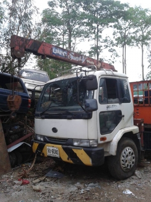 NISSAN CONDOR เครนUNIC VTURBO 3 ตัน กะบะยาว 6.20 เมตร NISSAN CONDOR เครนUNIC VTURBO 3 ตัน กะบะยาว 6.20 เมตร