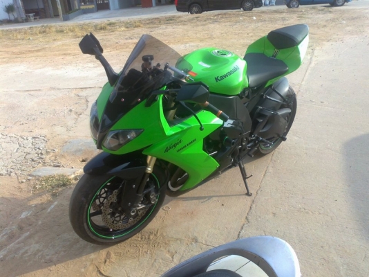ขาย kawasaki zx10r y.2008 inv+สพม แท้