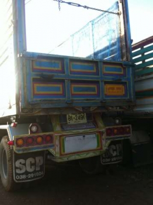 ขายรถ 22 ล้อพ่วงแม่-ลูกดัมพ์ ISUZU DECA 360 ปี 2553 ลูกพ่วง 3 คานแท้ดัมพ์กระบะอะลูมิเนียมคอกเกษตรสูง 2.20 เมตร รถวิ่งได้ 270000 กิโลเมตร ราคา 3000000