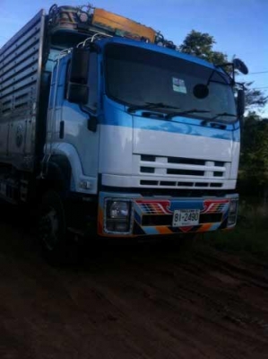 ขายรถ 22 ล้อพ่วงแม่-ลูกดัมพ์ ISUZU DECA 360 ปี 2553 ลูกพ่วง 3 คานแท้ดัมพ์กระบะอะลูมิเนียมคอกเกษตรสูง 2.20 เมตร รถวิ่งได้ 270000 กิโลเมตร ราคา 3000000