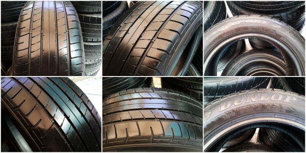 ขายยาง185/55/15 ยาง DUNLOP SP SPORT 230 ปี 12 ( 1ชุด )