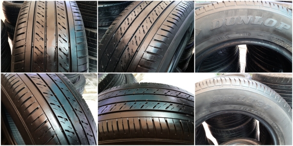 ขายยาง215/65/16 ยาง DUNLOP SP SP  LT  37 ปี 12 ( 1ชุด )