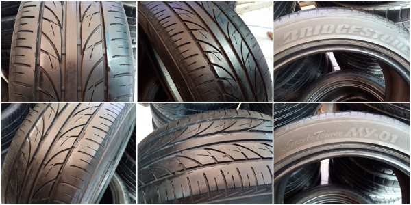 ขายยาง205/45/16 ยาง BRIDGESTONE   my-01 ปี 11   ( 1คู่ )