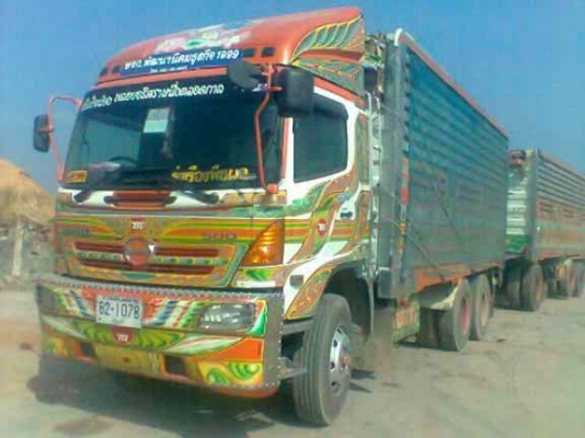 ขายรถ 24 ล้อพ่วงแม่-ลูกดัมพ์ HINO MEGA 380 แรงม้าปี 2553 2 คานหน้า 12 ล้อ ลูกพ่วงดัมพ์กระบะอะลูมิเนียมคอกเกษตร 3 คานแท้ ราคา 3500000