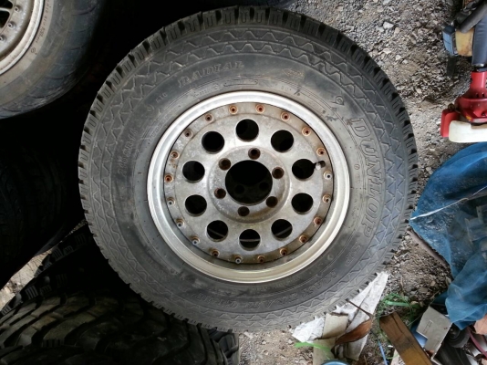 ----ขายยาง DUNLOP พร้อมล้อแม็ก 4วง ราคาถูก----