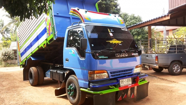 ***ขายแล้วครับขอบคุณ Truck2hand ขาย6ล้อดั๊มเกษตรสวยๆ ISUZU NPR120 NPR66LX5T ห้างแท้ฝาขาวปี41 เครื่องเดิม4HF1 120แรง แน่นๆฟิตมาใหม่ แรงดี ช่วงล่างFหลังคัสซีสวยเดิมไม่ผุ ไม่ปะไม่ดาม กระบะดั๊มเกษตรพื้นเหล็กฝาข้างเนียมคอกเหล็กกล่องสภาพสวย ต่อใหม่ไม่นาน ยาว4.3