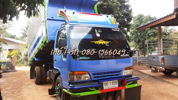 ***ขายแล้วครับขอบคุณ Truck2hand ขาย6ล้อดั๊มเกษตรสวยๆ ISUZU NPR120 NPR66LX5T ห้างแท้ฝาขาวปี41 เครื่องเดิม4HF1 120แรง แน่นๆฟิตมาใหม่ แรงดี ช่วงล่างFหลังคัสซีสวยเดิมไม่ผุ ไม่ปะไม่ดาม กระบะดั๊มเกษตรพื้นเหล็กฝาข้างเนียมคอกเหล็กกล่องสภาพสวย ต่อใหม่ไม่นาน ยาว4.3