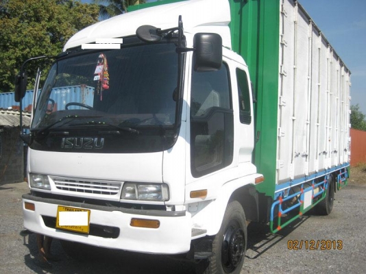 ขายหกล้อ Deca 195 ตู้สิบบาน 7.2 m น้ำมัน + CNG สภาพพร้อมใช้้ โทร 088-4501277