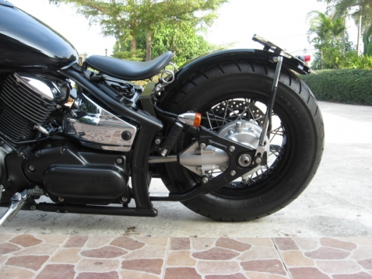 ขาย yamaha dragstar 1100 แต่ง old school ปี 2008 พร้อมทะเบียน