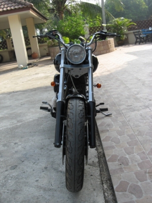 ขาย yamaha dragstar 1100 แต่ง old school ปี 2008 พร้อมทะเบียน