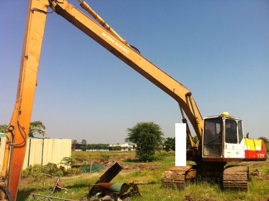 Komatsu pc200-5 LongBoom คอนโทรลสั้น มีสองบูม เอกสารใบแจ้ง