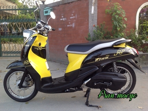 ขายyamaha fino(ps)สีดำเหลือง ปี2013