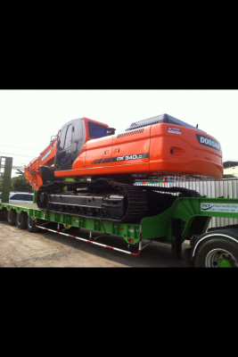 บริการขนย้ายเครื่องจักรกลหนัก ( หางพิเศษ )