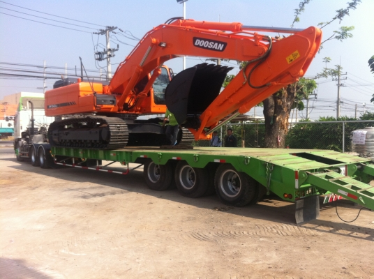 บริการขนย้ายเครื่องจักรกลหนัก ( หางพิเศษ )