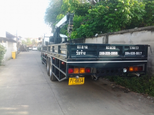 มีรถบริการรายเดือนรายวันรถ10ล้อติดเครน5ตัน8ตัน10ตันสนใจติดมาได้ครับห.จ.ก.อามเซอร์วิส(2007) มีรถบริการรายเดือนรายวันรถ10ล้อติดเครน5ตัน8ตัน10ตันสนใจติดมาได้ครับห.จ.ก.อามเซอร์วิส(2007)