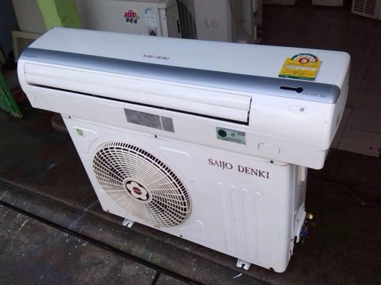 **** ขายแอร์ SAIJO DENKI 18000 BTU สภาพสวย ****