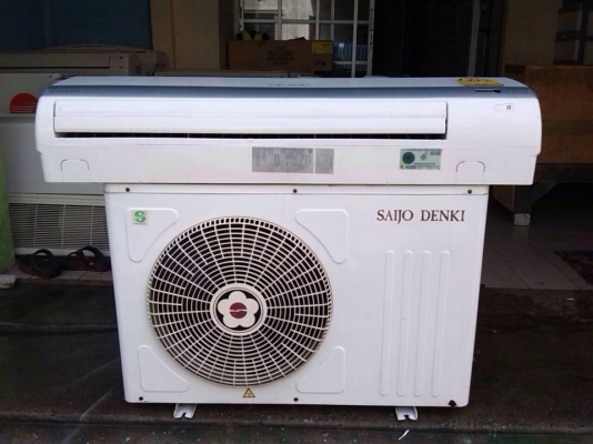 **** ขายแอร์ SAIJO DENKI 18000 BTU สภาพสวย ****