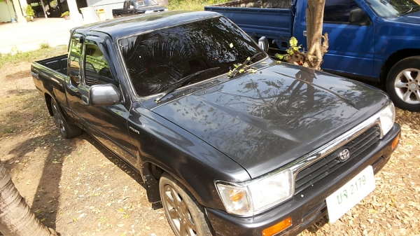 **155,000 บ.ต่อรอง**ขายกระบะแค็ปสวยๆ TOYOTA ไมตี้เอ็กซ์ ปี36/93 เครื่องเดิมๆแน่น แรง ไม่มีเยิ้ม ช่วงล่างคัสซีสวยเดิม กระบะไม่ผุ ทำโป่งหลังสวย ยางสวย ล้อแม็ก สีสันสวยบาง ภายในเก๋งสวยเต็ม คอนโซลครบ แอร์ พ.ธรรมดา พร้อมใช้งาน เอกสารครบ ราคาต่อรองได้เด้อ พี่น้