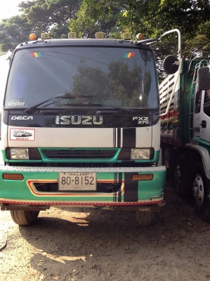 ขาย isuzu FXZ270 เเม่3คานลูก2คาน  โทร 081-8535426