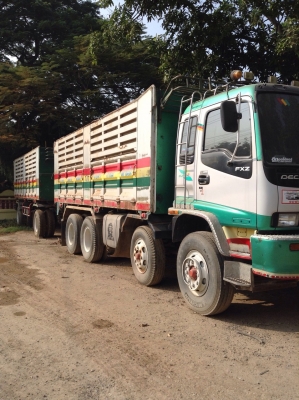 ขาย isuzu FXZ270 เเม่3คานลูก2คาน  โทร 081-8535426