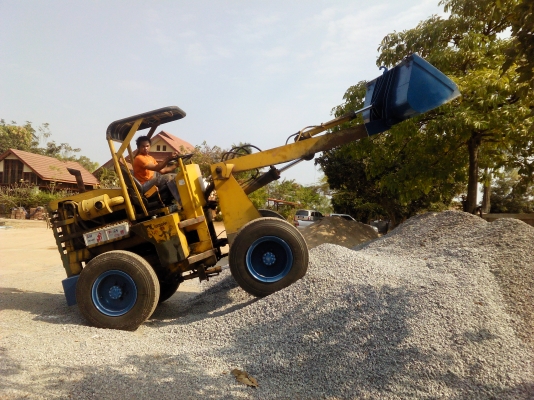 ขายครับ รถตักเอวอ่อนTCM  พร้อมใช้  ราคาถูก