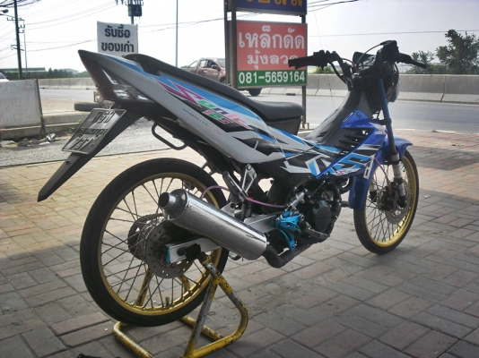 sonic125ปี47รถบ้านเครื่องดีเดิมๆสีสวยแต่งสวยภายนอก