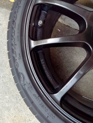 ขายแม็ก 17 4รู100 พ้รอมยางปี12ก้านยก สวยๆถูกๆ