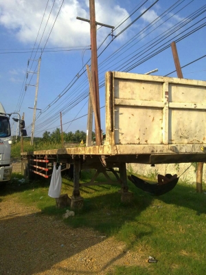 หางเทเลอร์พื้นเรียบ 2 เพลา