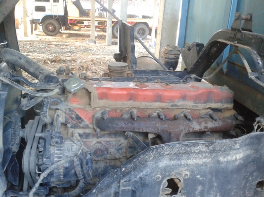 รถหกล้อดั้ม ISUZU 185 เครื่องส้ม แอร์เย็นยางดี เบรคจิพฟี่ สนใจโทรมานะครับ