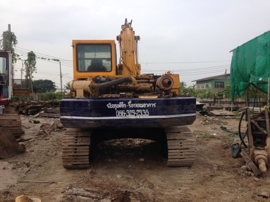 ขายแม็กโครKoMATSU PC 120.3 รถสวยพร้อมรายหัวแจะรถใช่งานดีมากปูมอามพิเศษ