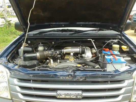 รถกระบะ Isuzu D-MAX ตอนเดียว 2500 เทอร์โบ EX ปี 2547 พวงมาลัยพาวเวอร์  รถอยู่ ชุมพวง นครราชสีมา