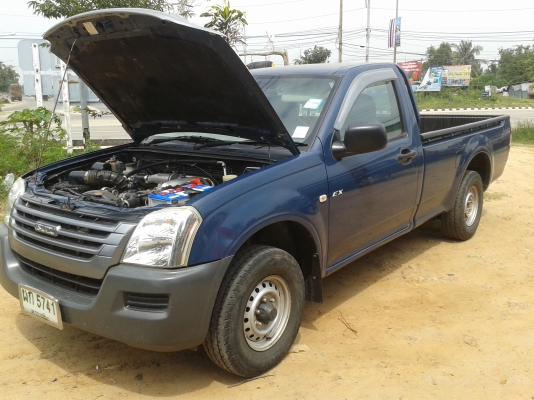 รถกระบะ Isuzu D-MAX ตอนเดียว 2500 เทอร์โบ EX ปี 2547 พวงมาลัยพาวเวอร์  รถอยู่ ชุมพวง นครราชสีมา