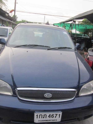 KIA Canival GS 2.4 เครื่องหัวฉีด ปี 2001 รถพร้อมใช้งาน