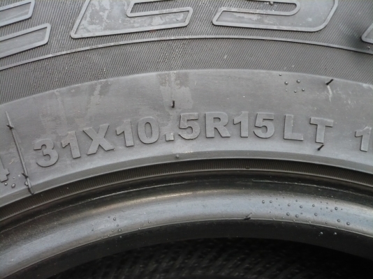ขายยาง DEESTONE 31X10.5R15 ปี3612