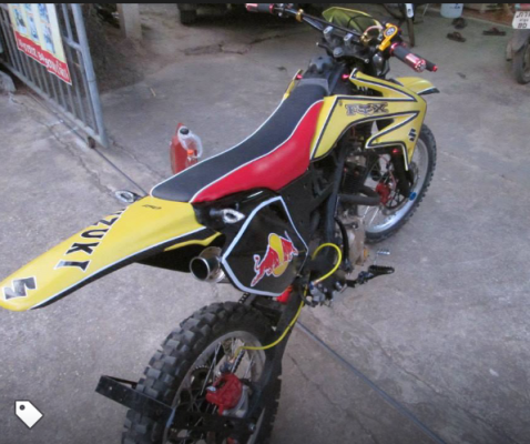 ขายเรดเดอร์ 150 cc แต่งวิบาก