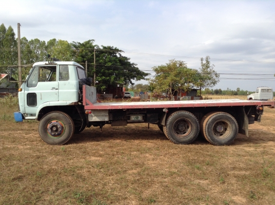 ขาย 10 ล้อพื้นเรียบ 1 เพลา เครื่อง 6BF1 175 แรงม้า เกียร์ร็อคกี้ เบรคทิฟฟี่ (คัสซีหัวยาว)สวยตลอดเส้น วางหัว JCM ช่วงล่างลูกหมากร้อย เฟืองท้าย FUSO พวงมาลัยพาวเวอร์  ยาง 10.00 ขอบ 20 ทะเบียนเต็มพร้อมโอน