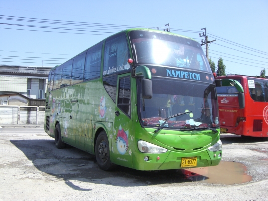 ขายรถบัสชั้นเดียว6ล้อ คัสซีMitsu เครื่องHino 8.5แสน