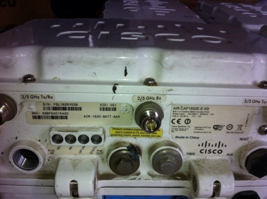 ขายอุปกรณ์จุดเชื่อมต่อไร้สายCISCO AIR-CAP 1552E-E-K9จำนวน12ตัวราคาตัวล่ะ15000