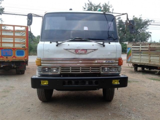 ขายรถบรรทุกสิบล้อดั๊มพ์ HINO F18 เครื่องเดิม เกียร์เดิม หัวเก๋งเดิมบาง ภายในเดิมครบ ยางดี สภาพพร้อมใช้