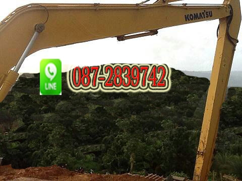 ขาย แบคโฮบูมยาว KOMATSU PC 200-8 พร้อมติดไลท์ใช้กับหัวกระแทก