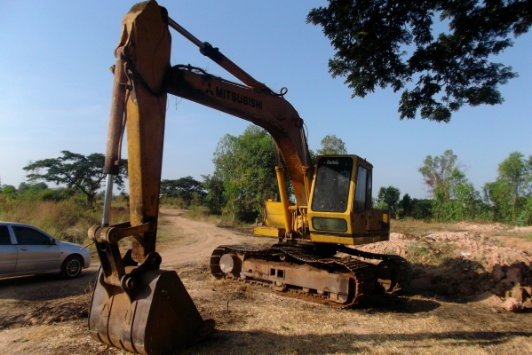 ขายด่วนรถแม็คโฮMITSUBISHIMS140เครือง6D14