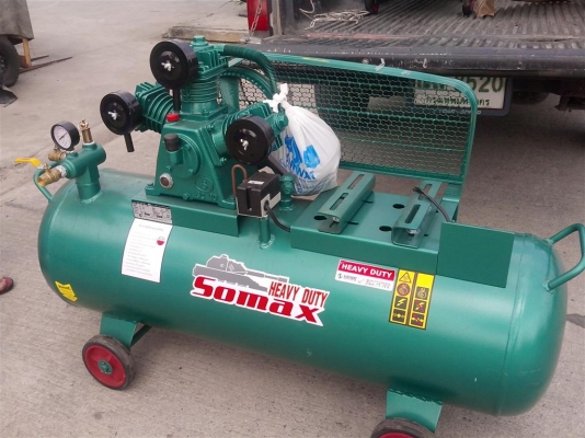 ขายปั๊มลม 2 HP ของใหม่ 148 ลิตร ถังหนาพิเศษ (ราคานี้ไม่รวมมอเตอร์ครับ)  ส่งท้ายปีเก่าครับ ราคาพิเศษ  มีอีกหลายขนาดครับ สอบถามราคากันได้ครับ 1HP 3 HP /5HP