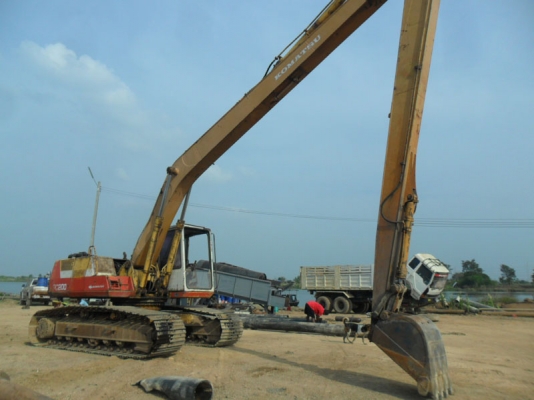 Komatsu pc200-5 LongBoom คอนโทรลสั้น ให้สองบูม เอกสารใบแจ้ง