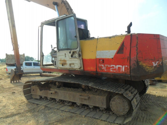 Komatsu pc200-5 LongBoom คอนโทรลสั้น ให้สองบูม เอกสารใบแจ้ง