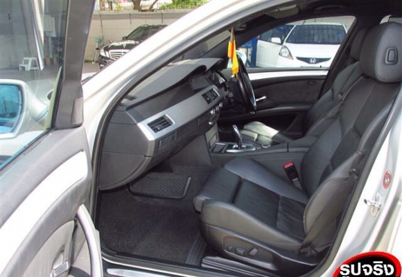 BMW SERIES 5 525iSE E60 AT ปี2008 เกียร์ไฟฟ้า ชุดแต่งM SPORT แท้ BMW SERIES 5 525iSE E60 AT ปี2008 เกียร์ไฟฟ้า ชุดแต่งM SPORT แท้
